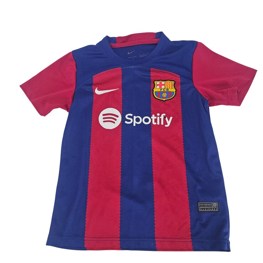 Nike FC BARCELONA 2023 2024 Home Football Shirt Soccer Jersey Youth 22 XS 4044